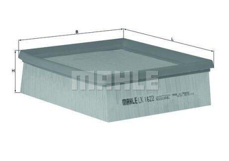 Фільтр повітряний MAHLE / KNECHT LX1622