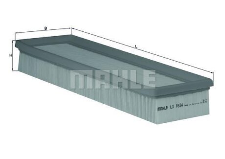 Фільтр повітряний MAHLE / KNECHT LX1634