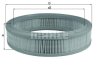 Фільтр повітряний MAHLE / KNECHT LX1638 (фото 1)