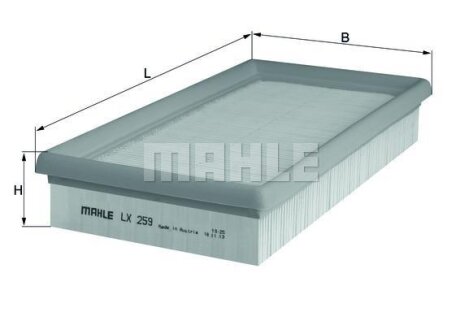 Фільтр повітряний MAHLE / KNECHT LX259