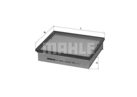 Фільтр повітряний MAHLE / KNECHT LX2840