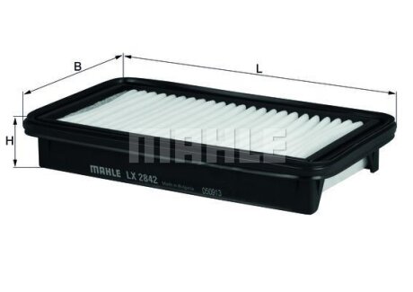 Фільтр повітряний MAHLE / KNECHT LX2842