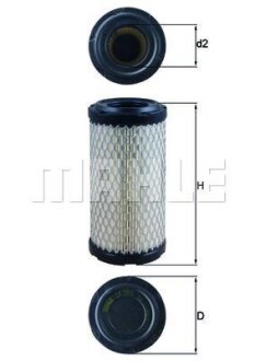 Фільтр повітряний MAHLE / KNECHT LX2908