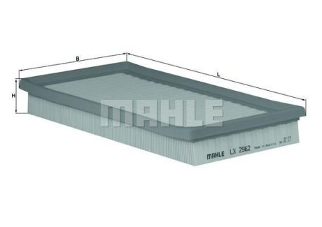 Фільтр повітряний MAHLE / KNECHT LX2962