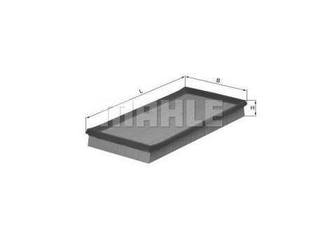 Фільтр повітряний MAHLE / KNECHT LX503