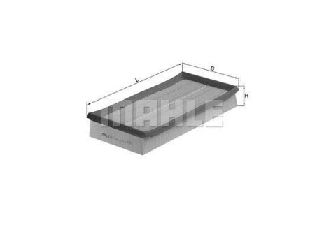 Фільтр повітряний MAHLE / KNECHT LX692