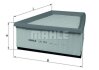 Фільтр повітряний MAHLE / KNECHT LX709 (фото 1)