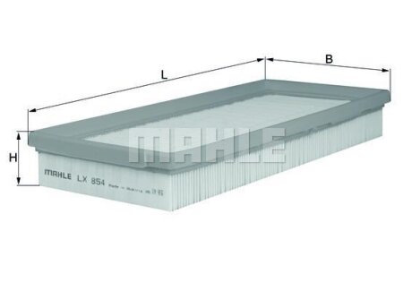 Фільтр повітряний MAHLE / KNECHT LX854