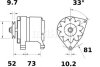 Генератор MAHLE / KNECHT MG535 (фото 1)