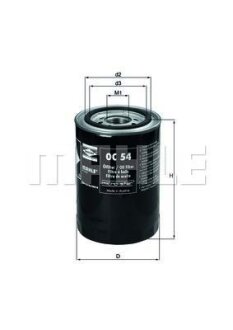 Фільтр масляний MAHLE / KNECHT OC54