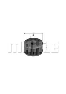 Фільтр масляний MAHLE / KNECHT OX409