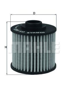 Фільтр масляний MAHLE / KNECHT OX803