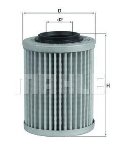 Фільтр масляний MAHLE / KNECHT OX970