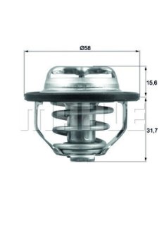 Термостат MAHLE MAHLE / KNECHT TX 122 82