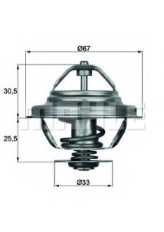 Термостат MAHLE / KNECHT TX2771D
