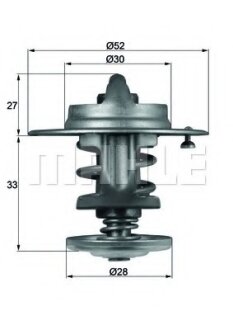Термостат MAHLE / KNECHT TX8083