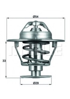 Термостат MAHLE / KNECHT TX8676D