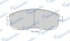 Комплект тормозных колодок MANDO MBF015246 (фото 1)