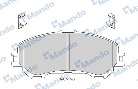 Комплект тормозных колодок MANDO MBF015287