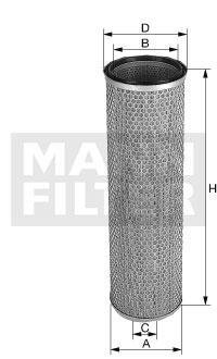 Фільтр повітряний MANN CF22269