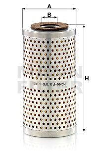 Фільтр гідравлічний MANN H8010