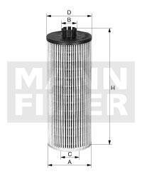 Фільтр масляний MANN HU12122X