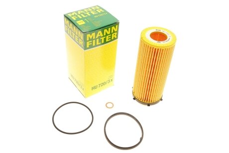 Фильтр масляный -FILTER MANN HU 720/3 X