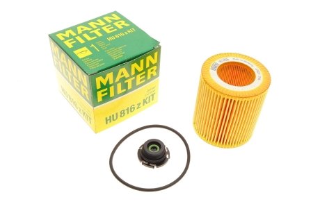 Фильтр масляный (к-кт) -FILTER MANN HU 816 Z KIT