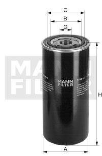 Фільтр масляний MANN W11507