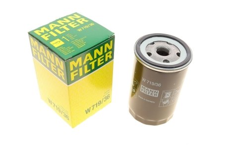 Фільтр масляний -FILTER MANN W 719/36