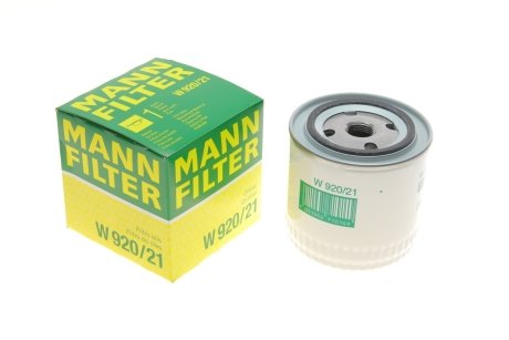 Фильтр масляный -FILTER MANN W 920/21