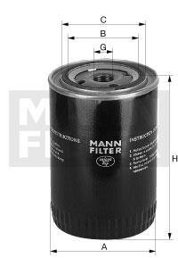 Фільтр масляний MANN W9501