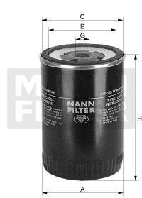 Паливний фільтр MANN WK850/3