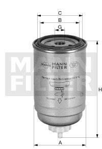 Фільтр паливний MANN WK9029