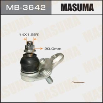 Опора кульова передня нижня COROLLA/ NZE120, NZE121TOYOTA PRIUS (09-15) (MB-3642) MASUMA MB3642