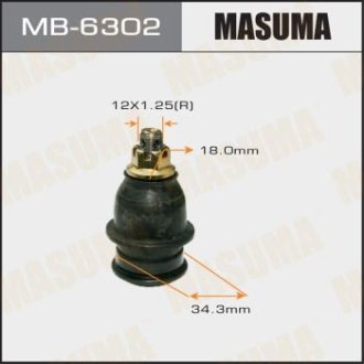 Опора кульова передня нижня LANCER HONDA HR-V (MB-6302) MASUMA MB6302