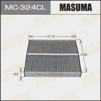 Фильтр салона AC-201 вугільний (MC-324CL) MASUMA MC324CL