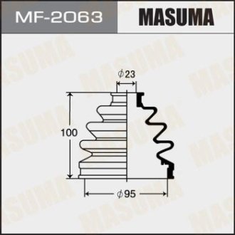 Пильовик ШРУСу зовнішнього Nissan Pathfinder (-04) (MF-2063) MASUMA MF2063