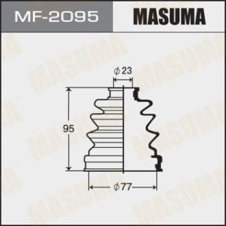 Пильовик ШРУСу зовнішнього Mazda 3 (03-08)/ Nissan Primera (-01) (MF-2095) MASUMA MF2095