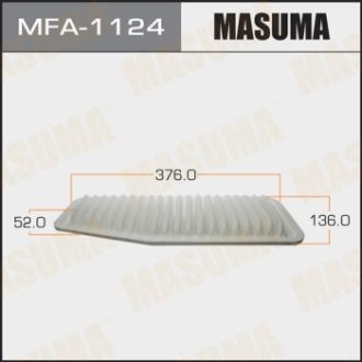 Фільтр повітряний (MFA-1124) MASUMA MFA1124