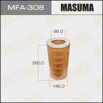 Фільтр повітряний A-185 (MFA-308) MASUMA MFA308