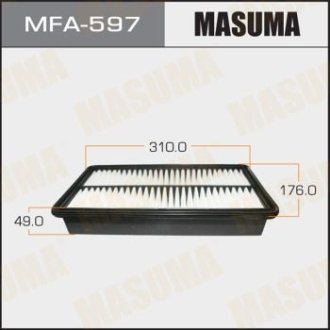 Фільтр повітряний (MFA-597) MASUMA MFA597