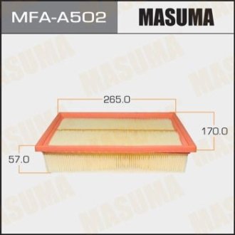 Фільтр повітряний FORD/ FOCUS/ V1600 05-07 (MFA-A502) MASUMA MFAA502