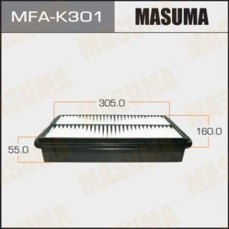 Фільтр повітряний HYUNDAI/TERRACAN/V2500,V2900,V3500 01- (MFA-K301) MASUMA MFAK301