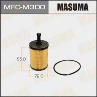 Фільтр масляний OE0033 MITSUBISHI GRANDIS, LANCER, OUTLANDER, VW POLO, TIGUAN (MFC-M300) MASUMA MFCM300