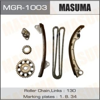 Ремкомплект цепи ГРМ Toyota (1ZZ-FE, 3ZZ-FE, 4ZZ-FE) (MGR-1003) MASUMA MGR1003