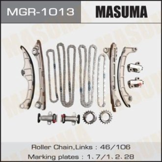 Ремкомплект ланцюга ГРМ 3UR-FE TOYOTA LAND CRUISER (MGR-1013) MASUMA MGR1013