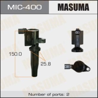 Котушка запалювання MAZDA 3 / LF-DE, L3-VE, L3-DE (MIC-400) MASUMA MIC400