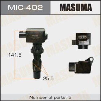 Котушка запалювання CX-7, MAZDA 6 / L3-VDT, L3-VE (MIC-402) MASUMA MIC402