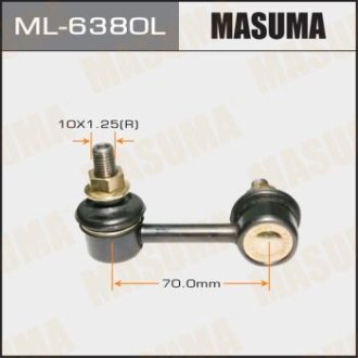 Стійка стабілізатора переднього LH CIVIC/ FD1, FD3 (ML-6380L) MASUMA ML6380L